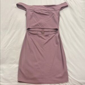 Urban Outfitters Pink Strapless Bodycon Dress Cocktail